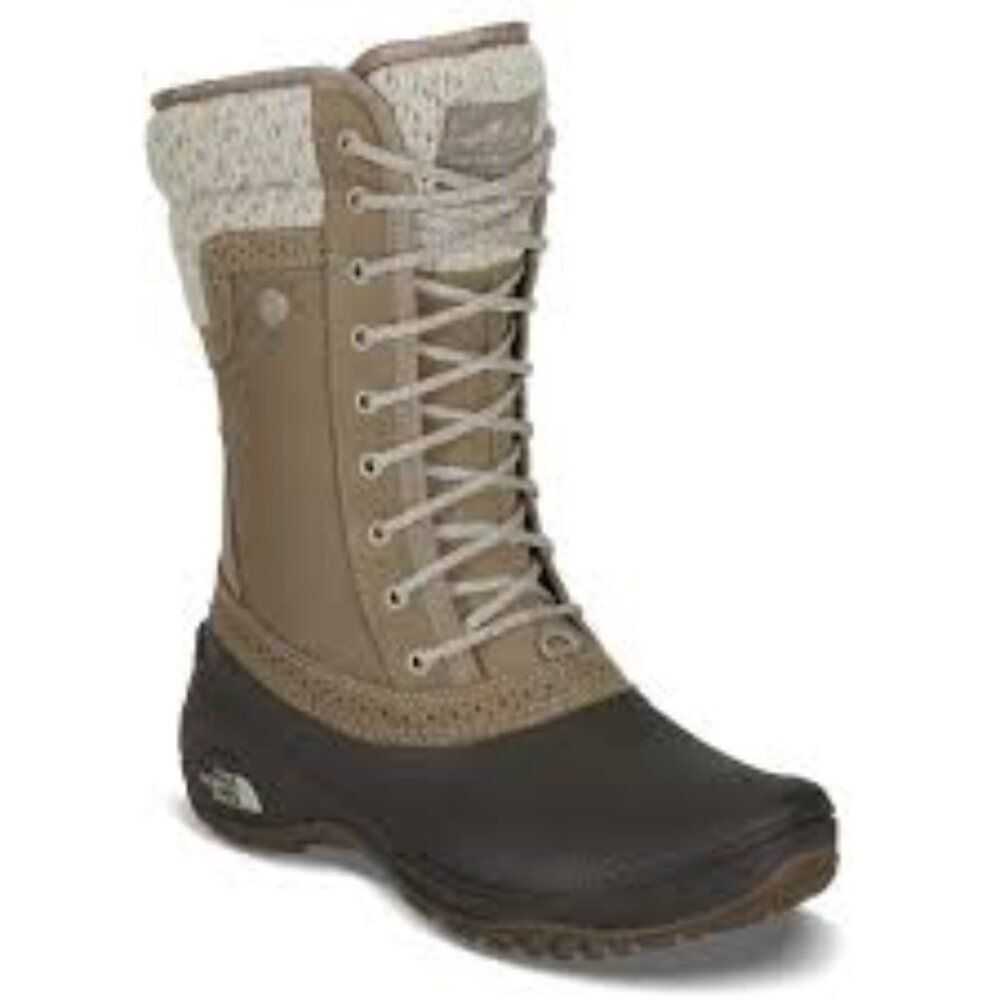 The North Face Shellista II Mid Split Rock Waterproof Winter Boots Size 10